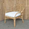 Artikelbild 3 des Artikels “Malmö - Wohnzimmer Sessel aus Rattan - mit Kissen, ca. 79cm hoch. “
